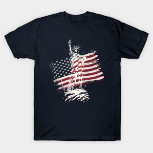 Election Edition Liberty in Colors USA Pride T-Shirt